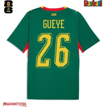 Senegal Pape Gueye #26 Tricou Fotbal Replică Mondial 2026 Barbati Deplasare